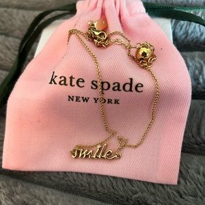 Kate Spade “Smile” necklace